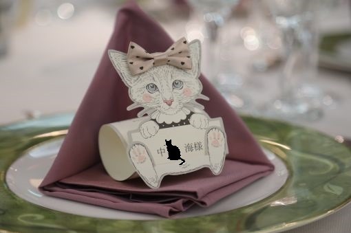 ねこ好きのカップル必見 猫がテーマの結婚式を2月22日に 広島グランドインテリジェントホテル